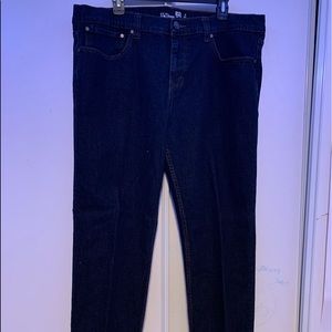 RSQ Mens Slim Straight Jeans 38x30 Dark Blue